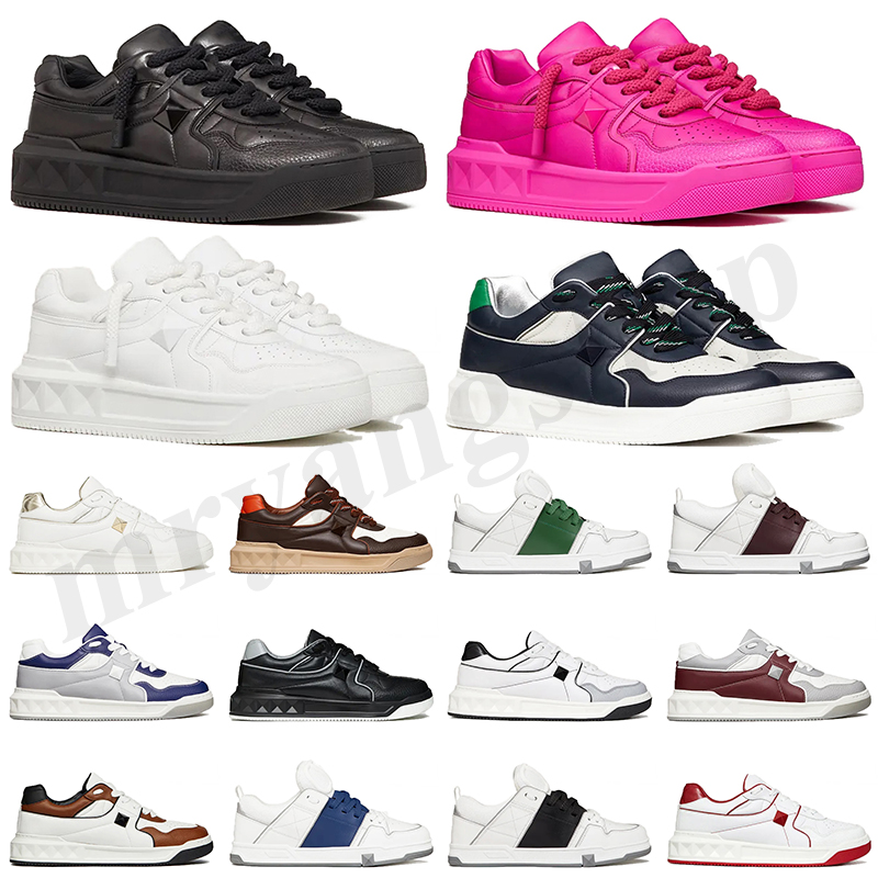 amore one stud low sneakers casual shoes fashion designer women mens dress luxury top calfskin dhgate sports trainers valentinoshoes valentinoly 5F3R