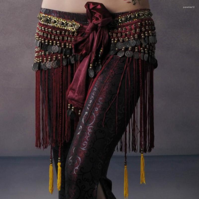 Stage Wear Design Belly Dance Costume Hip Scarf Tribal Fringe Tassel Belt&Copper Coins 3 Colours, Black
Stage Wear Design Belly Dance Costume Hip Scarf Tribal Fringe Tassel Belt&Copper Coins 3 Colours, Black