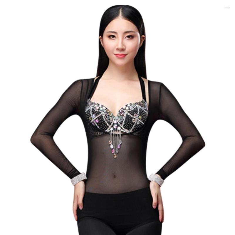Stage Wear Belly Dance Women Bodysuit Bottoming Shirt Tops One Piece Leotard Long Sleeves, Nude long sleeves
Stage Wear Belly Dance Women Bodysuit Bottoming Shirt Tops One Piece Leotard Long Sleeves, Nude long sleeves