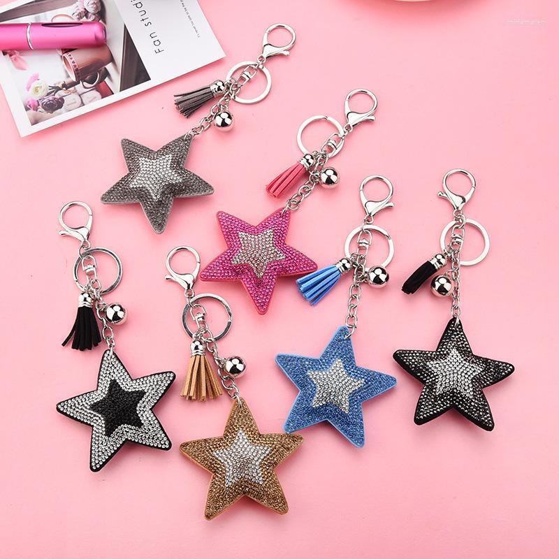 Keychains Fashion Rhinestone Five-pointed Star Imitation Pearl Keychain Car Key Ring For Women Girl Backpack Pendant Campus Accessories Miri
Keychains Fashion Rhinestone Five-pointed Star Imitation Pearl Keychain Car Key Ring For Women Girl Backpack Pendant Campus Accessories Miri
