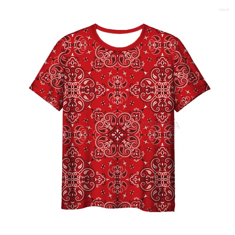 Men' T Shirts Fashion Bandana 3D Print Paisley Men' Women' T-shirt Casual Style Design Short Sleeves Summer Handsome Tee, Mult-1
Men' T Shirts Fashion Bandana 3D Print Paisley Men' Women' T-shirt Casual Style Design Short Sleeves Summer Handsome Tee, Mult-1