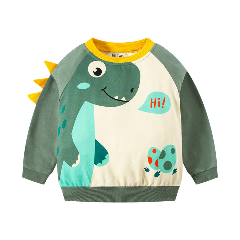 Hoodies Sweatshirts Boy Girl Cartoon Sweatshirt Kids Clothes Dinosaur Print Spring Autumn Children's Long-sleeved Pullover Sweater 230313, Blue
Hoodies Sweatshirts Boy Girl Cartoon Sweatshirt Kids Clothes Dinosaur Print Spring Autumn Children's Long-sleeved Pullover Sweater 230313, Blue