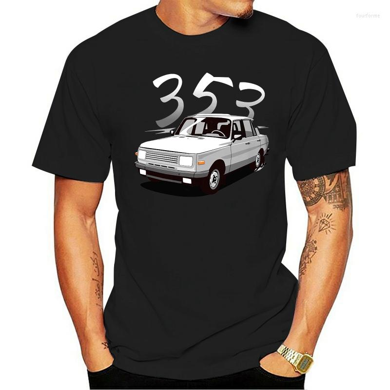 Men's T Shirts Shirt 2023 Wartburg 353, White