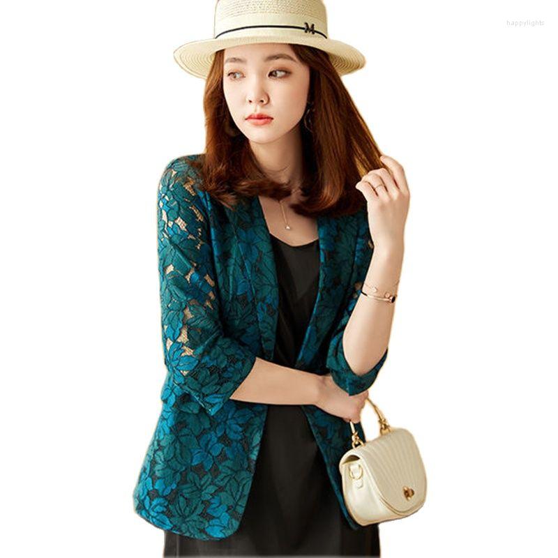 Women' Jackets Hollow Lace Small Suit Jacket Spring And Summer Thin Korean Fashion Temperament Casual Slim Beautiful Coat Foreign WomenTide, Green
Women' Jackets Hollow Lace Small Suit Jacket Spring And Summer Thin Korean Fashion Temperament Casual Slim Beautiful Coat Foreign WomenTide, Green