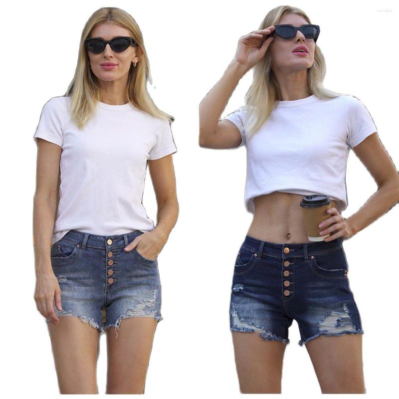 Women's Shorts 2023 Summer Ripped Denim For Women Fashion Sexy High Stretch Slim Fit Jeans Casual Female Clothing S-2XL, Dark blue
Women's Shorts 2023 Summer Ripped Denim For Women Fashion Sexy High Stretch Slim Fit Jeans Casual Female Clothing S-2XL, Dark blue