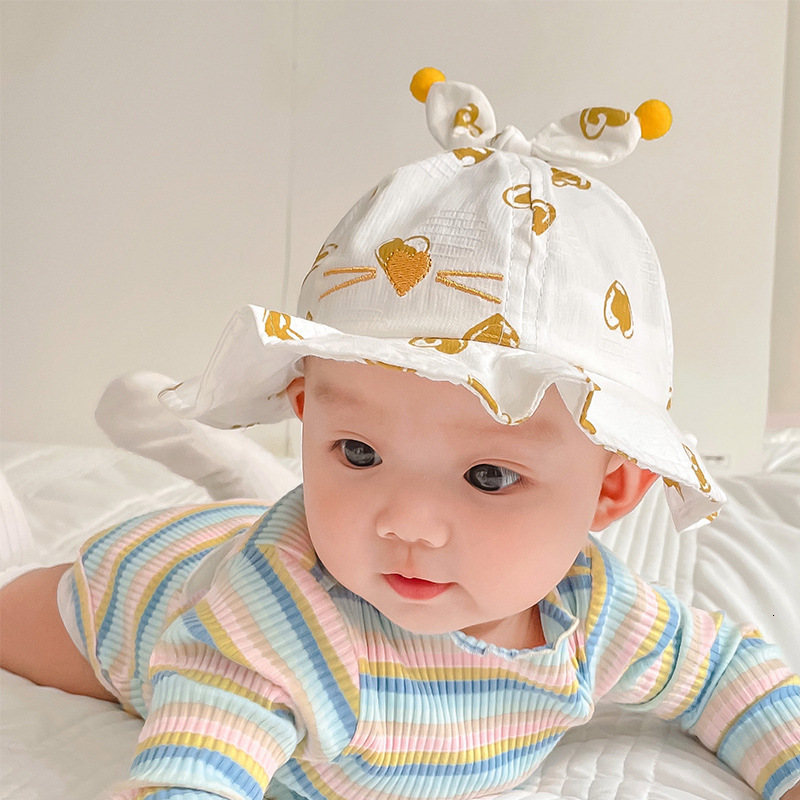 Caps Hats Unisex born Baby Cotton Bucket Hats Summer Sunscreen Hat Infrant Boy Girl Bucket Beach Hat Outdoor Fisherman Cap 230313, Blue
Caps Hats Unisex born Baby Cotton Bucket Hats Summer Sunscreen Hat Infrant Boy Girl Bucket Beach Hat Outdoor Fisherman Cap 230313, Blue