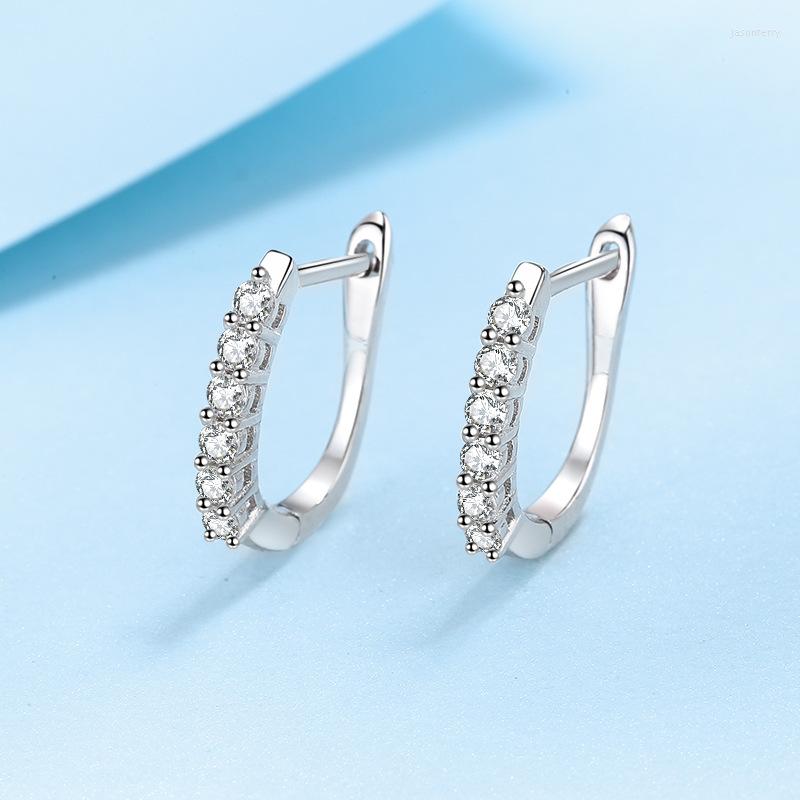Hoop Earrings Hoops 925 Sterling Silver Single Row Moissanite Stud Girls Wedding Jewelry Sparkling Anniversary Gift
Hoop Earrings Hoops 925 Sterling Silver Single Row Moissanite Stud Girls Wedding Jewelry Sparkling Anniversary Gift