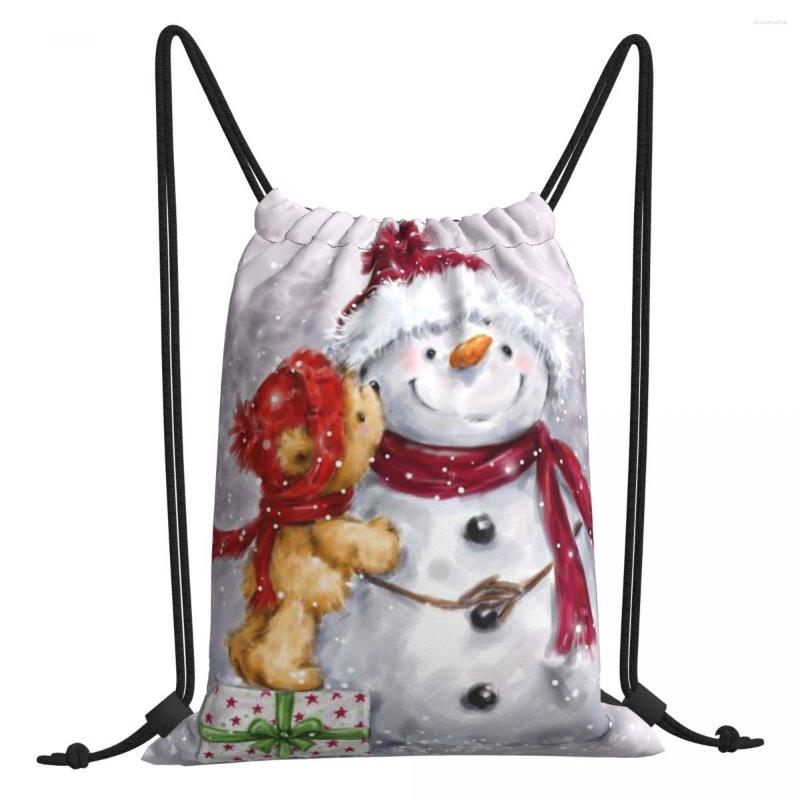 Shopping Bags Bear Kiss Snowman Happy Year Drawstring Unisex Waterproof Storage Organize Bundle Pocket Rope Bag, White
Shopping Bags Bear Kiss Snowman Happy Year Drawstring Unisex Waterproof Storage Organize Bundle Pocket Rope Bag, White