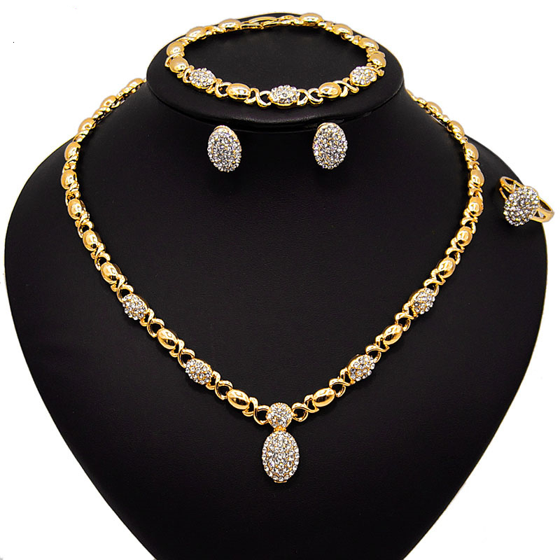 Wedding Jewelry Sets Arrivals High Quality Crystal X Oshaped Gold Color Necklace Earrings Bracelet Ring Wedding Jewelry Sets Wholesale 230313
Wedding Jewelry Sets Arrivals High Quality Crystal X Oshaped Gold Color Necklace Earrings Bracelet Ring Wedding Jewelry Sets Wholesale 230313