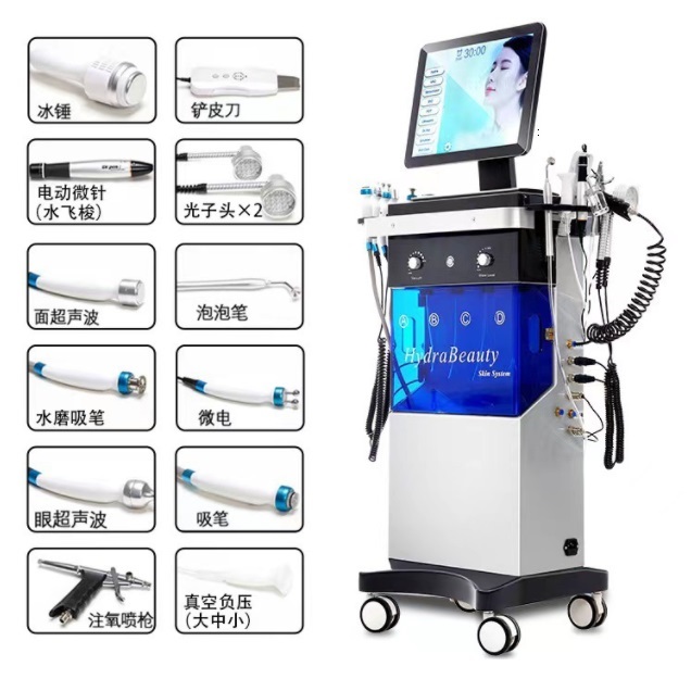 14in1 hydrofacial machine Oxygen Jet hydrafacial skin cleaning tru hydro facial machine hydrodermabrasion facial aqua peel machine
14in1 hydrofacial machine Oxygen Jet hydrafacial skin cleaning tru hydro facial machine hydrodermabrasion facial aqua peel machine