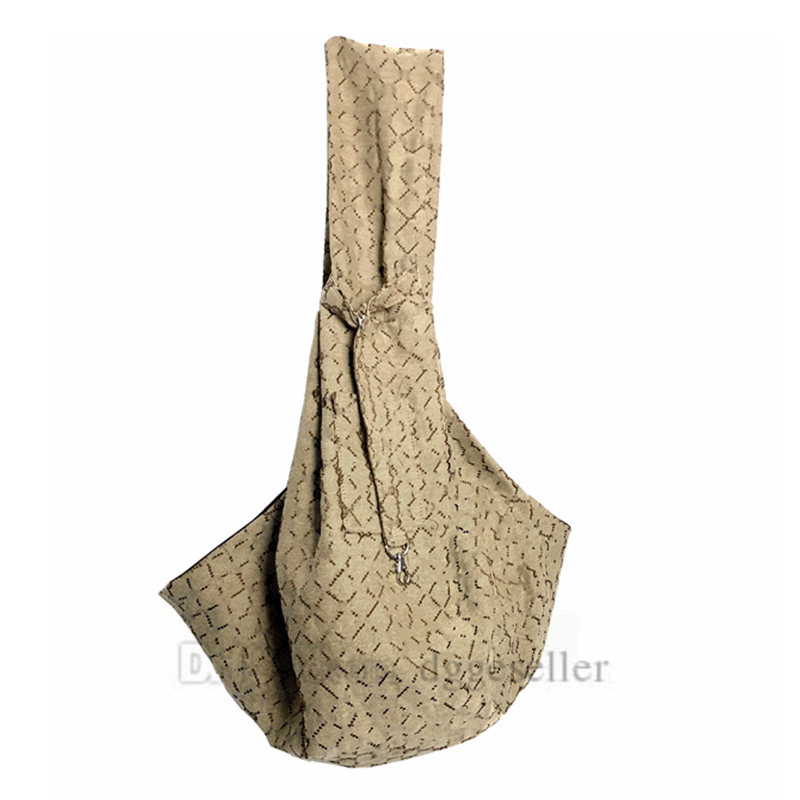 Designer Pet Sling Carrier with Classic Letter Pattern Buckle Dog Sling for Carrier Small Dogs Cats-Hands Free Pet Bag Khaki C17
Designer Pet Sling Carrier with Classic Letter Pattern Buckle Dog Sling for Carrier Small Dogs Cats-Hands Free Pet Bag Khaki C17