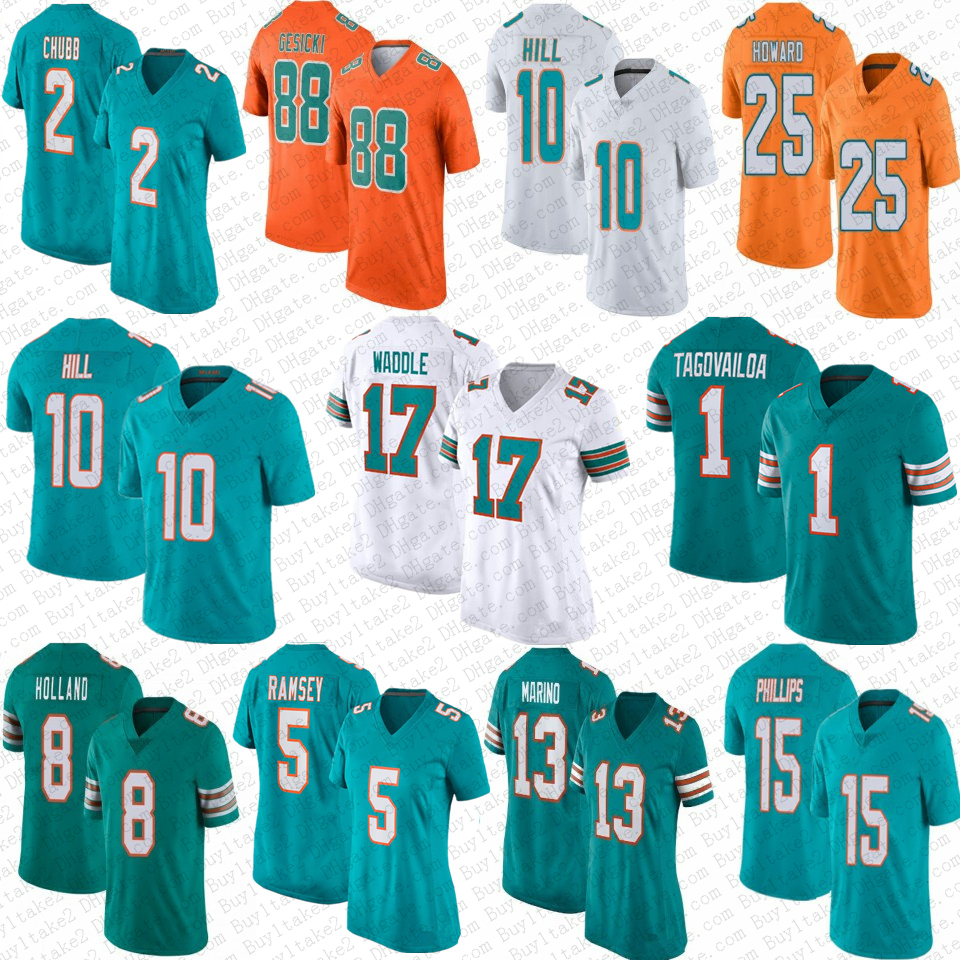 Tyreek Hill Tua Tagovailoa Jaylen Waddle Custom Football Jerseys 2 Bradley Chubb Dan Marino Jalen Ramsey Xavien Howard Jevon Holland Mike Gesicki Jaelan Phillips, Women
Tyreek Hill Tua Tagovailoa Jaylen Waddle Custom Football Jerseys 2 Bradley Chubb Dan Marino Jalen Ramsey Xavien Howard Jevon Holland Mike Gesicki Jaelan Phillips, Women