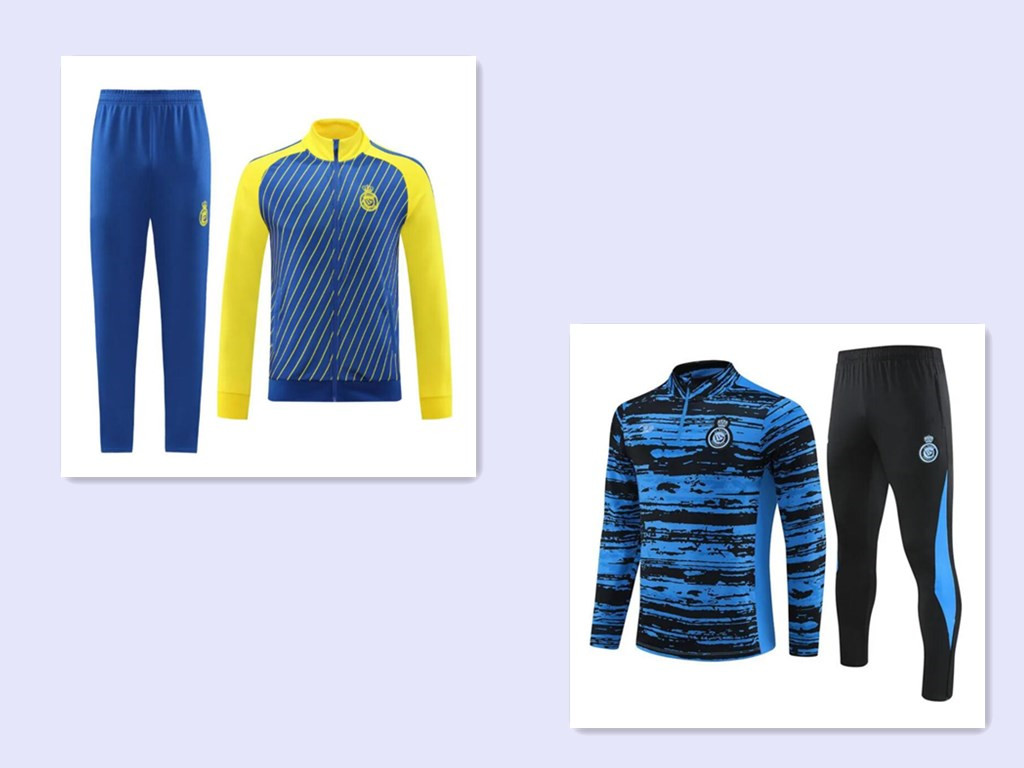 23 24 Al Nassr FC soccer tracksuits long sleeve Shabab Saudi Talisca Gonzalo Al-Nasr Martinez GHAREEB Luiz Aboubakar training suit Ronaldo uniforms Survetement
23 24 Al Nassr FC soccer tracksuits long sleeve Shabab Saudi Talisca Gonzalo Al-Nasr Martinez GHAREEB Luiz Aboubakar training suit Ronaldo uniforms Survetement