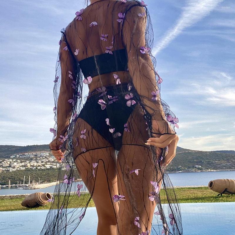 Women' Swimwear 4Pcs/Set Stylish Lady Summer Swimsuit Mini Skirt Long Sleeve Cover Up Set Women Lightweight Butterflies Decor, Black yellow
Women' Swimwear 4Pcs/Set Stylish Lady Summer Swimsuit Mini Skirt Long Sleeve Cover Up Set Women Lightweight Butterflies Decor, Black yellow