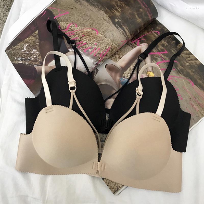 Bras Women Front Buckle Push Up Bra Brassiere Fashion Sexy Strapless Seamless Backless
Bras Women Front Buckle Push Up Bra Brassiere Fashion Sexy Strapless Seamless Backless