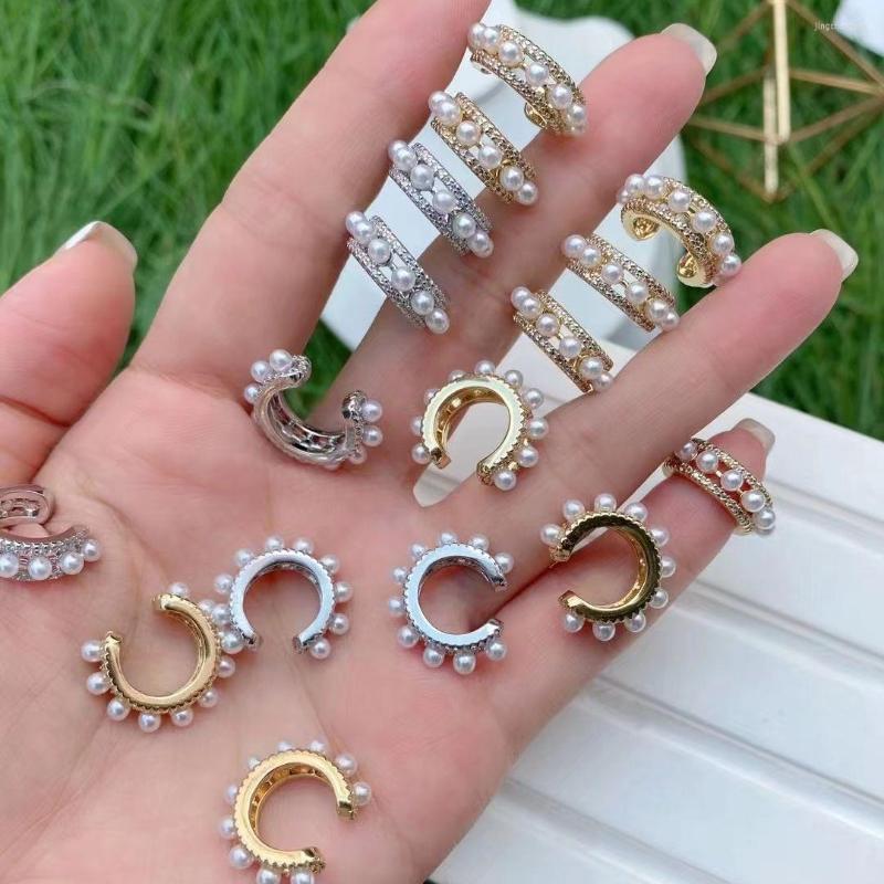 Hoop Earrings 5 Pairs Fashion Shell Pearl Clip For Women Korean Sweet Circle Earring Jewelry Valentine's Day Gift
Hoop Earrings 5 Pairs Fashion Shell Pearl Clip For Women Korean Sweet Circle Earring Jewelry Valentine's Day Gift