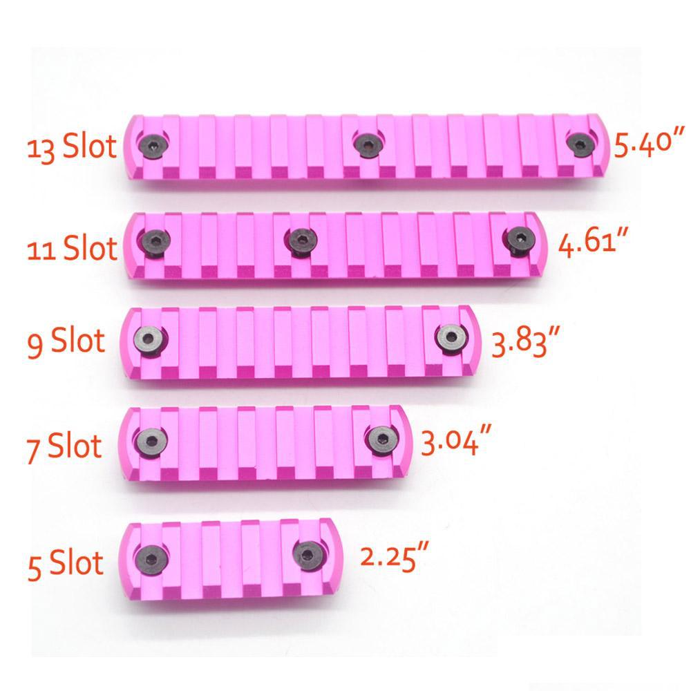 Others Tactical Accessories Aluminum Pink Anodized 5 7 9 11 13 Slots Picatinny/Weaver Rail Sections For Key Mod Handguards System Dr Dhcgb
Others Tactical Accessories Aluminum Pink Anodized 5 7 9 11 13 Slots Picatinny/Weaver Rail Sections For Key Mod Handguards System Dr Dhcgb