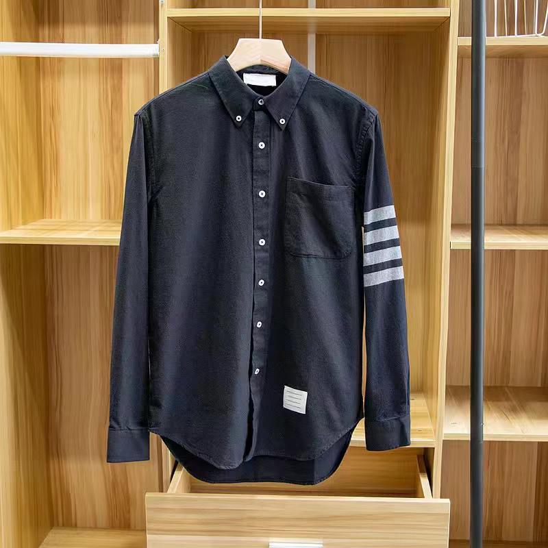 Men T-Shirts pure brown Long sleeve shirt M-4XL thom cotton Loopback Jersey Engineered Summer wear stripe Sweatshirt Crewneck Pullover a2
Men T-Shirts pure brown Long sleeve shirt M-4XL thom cotton Loopback Jersey Engineered Summer wear stripe Sweatshirt Crewneck Pullover a2