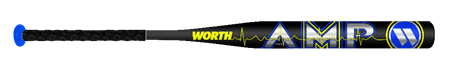 Worth Amp Slowpitch Softball Bat 34 ( 8 Drop Weight)