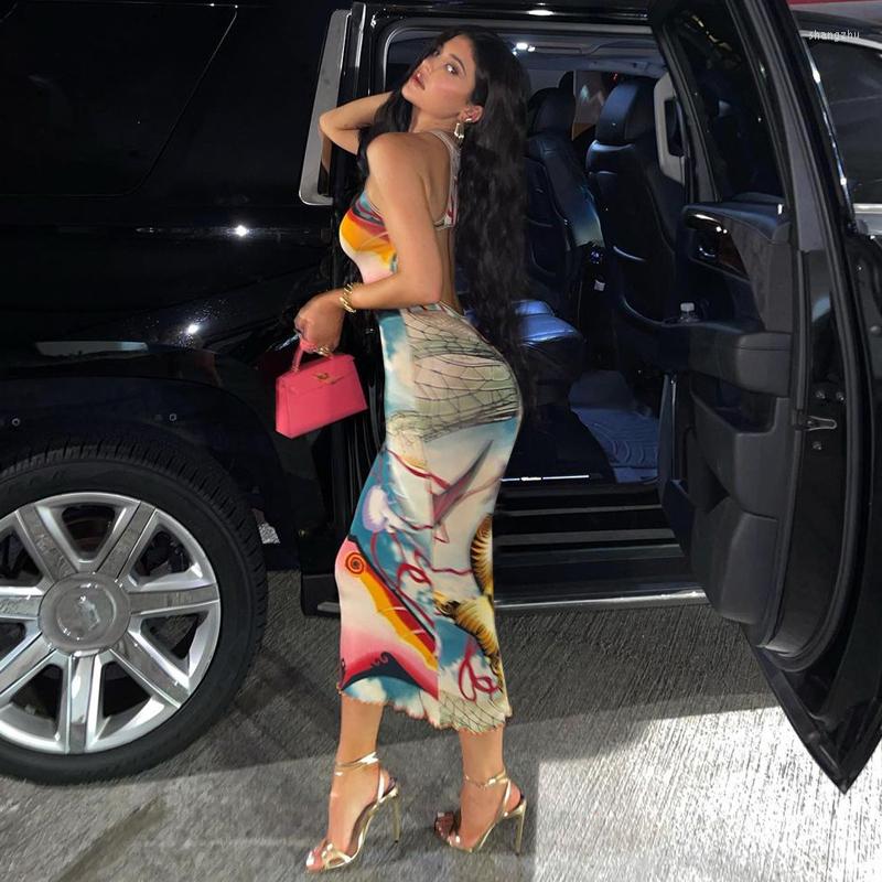Casual Dresses Elegant 2023 Sleeveless Hollow Out Straps Asymmetric Print Backless Ruched Sexy Maxi Dress Summer Women Streetwear Y2K, Multi
Casual Dresses Elegant 2023 Sleeveless Hollow Out Straps Asymmetric Print Backless Ruched Sexy Maxi Dress Summer Women Streetwear Y2K, Multi