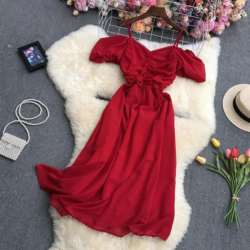 Party Dresses ZCWXM Women Sexy Chiffon Summer Clothing Short Puff Sleeve Suspenders Off Shoulder Korean Prom Midi Dress Vestidos Mujer, White
Party Dresses ZCWXM Women Sexy Chiffon Summer Clothing Short Puff Sleeve Suspenders Off Shoulder Korean Prom Midi Dress Vestidos Mujer, White