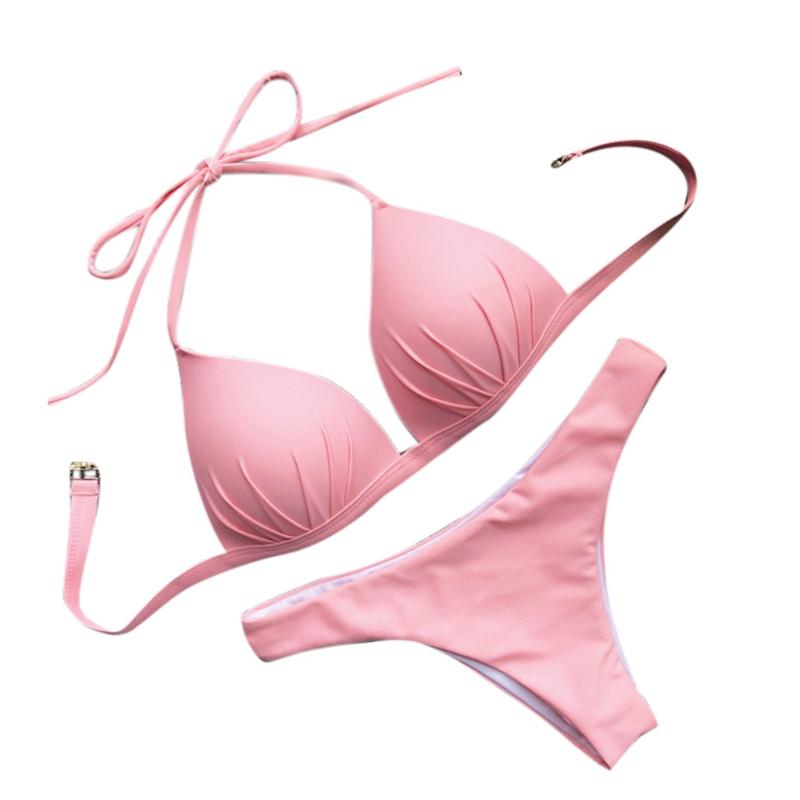 Bras Sets JAYCOSIN Women's Two Piece Filled Bra Sexy Solid Bathing Female Summer Lingerie Beachwear Polyester Wire Free 3 Colors 19Nov19, Rd
Bras Sets JAYCOSIN Women's Two Piece Filled Bra Sexy Solid Bathing Female Summer Lingerie Beachwear Polyester Wire Free 3 Colors 19Nov19, Rd