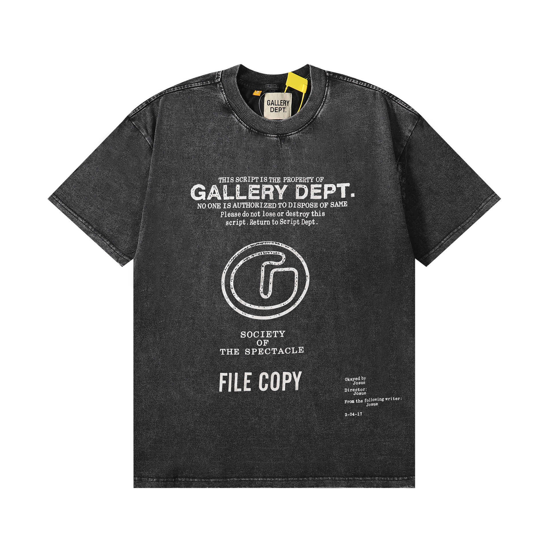 Fashion Mens Galleryes T Shirt Shirts 2023 Dept Brand Letter Slogan Printed Wash Short Sleeve T-shirt for Men Women High Street Half, Wash black
Fashion Mens Galleryes T Shirt Shirts 2023 Dept Brand Letter Slogan Printed Wash Short Sleeve T-shirt for Men Women High Street Half, Wash black