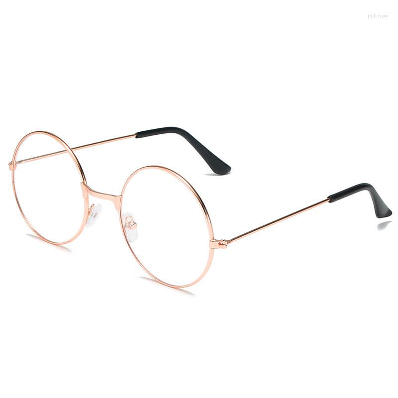 Sunglasses Frames 2023 Round Metal Frame Glasses Clear Lens Classic Vintage Decorative Optical Eyeglasses Fashion Gold Silver Trimming
Sunglasses Frames 2023 Round Metal Frame Glasses Clear Lens Classic Vintage Decorative Optical Eyeglasses Fashion Gold Silver Trimming
