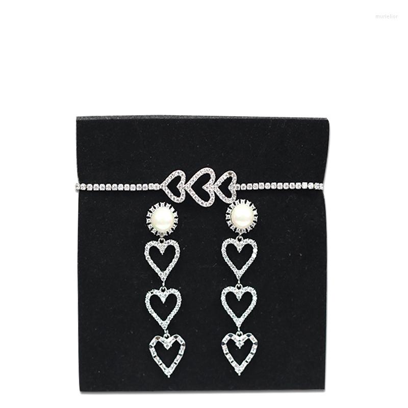 Necklace Earrings Set MADALENA SARARA Cubic Zirconia High Quality Drop-ship Women Jewelry Options Heart-Heart Style, Picture shown
Necklace Earrings Set MADALENA SARARA Cubic Zirconia High Quality Drop-ship Women Jewelry Options Heart-Heart Style, Picture shown