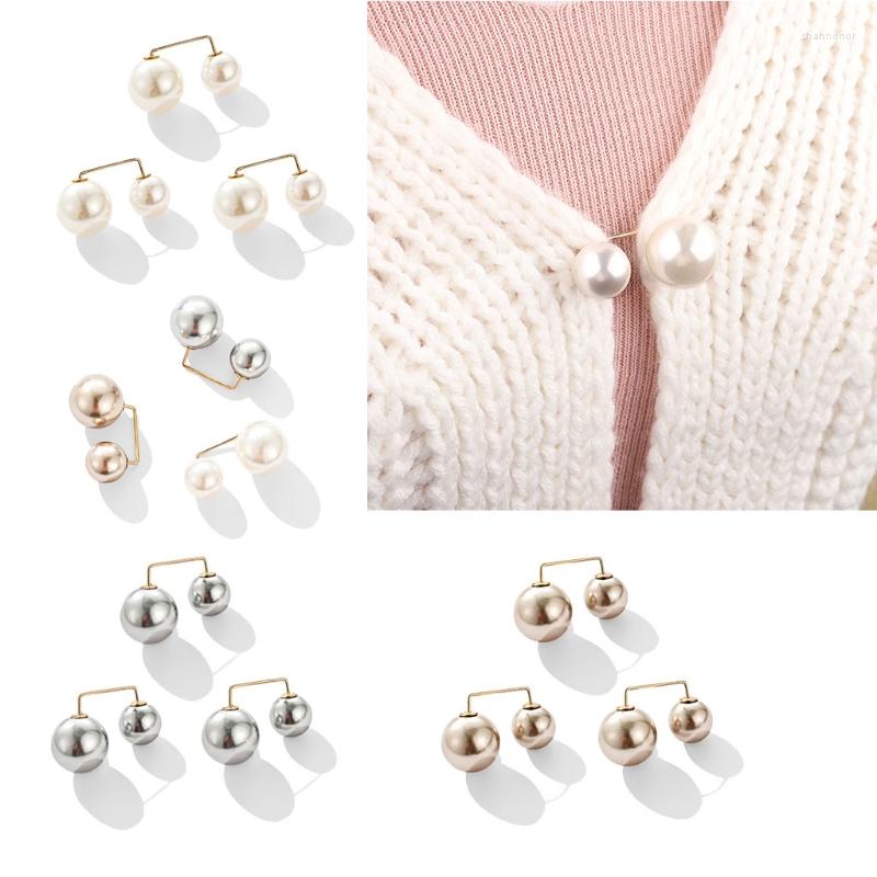 Brooches 3 Pieces Artificial Pearl Brooch Pins Anti-Exposure Neckline Safety Sweater Shawl Clips For Wedding Decorations
Brooches 3 Pieces Artificial Pearl Brooch Pins Anti-Exposure Neckline Safety Sweater Shawl Clips For Wedding Decorations