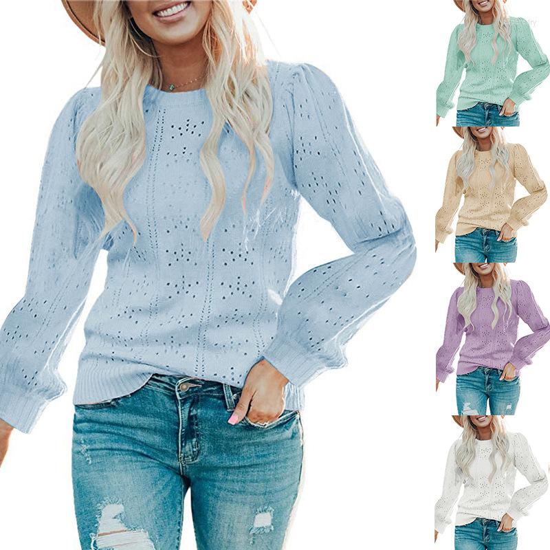 Women' Sweaters 2023 Spring And Autumn Solid Color Classic Pullover Knitted Casual Long Sleeve Temperament Straight Sweater, Green
Women' Sweaters 2023 Spring And Autumn Solid Color Classic Pullover Knitted Casual Long Sleeve Temperament Straight Sweater, Green