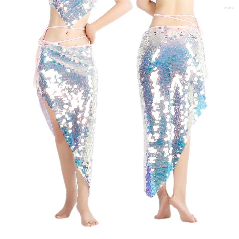 Stage Wear Belly Dance Skirt Sequin Shining Triangle Hip Scarf Dancer Wrap Belt Fishtail Long Design Bling Woman Show Carnival Outfit Pink
Stage Wear Belly Dance Skirt Sequin Shining Triangle Hip Scarf Dancer Wrap Belt Fishtail Long Design Bling Woman Show Carnival Outfit Pink
