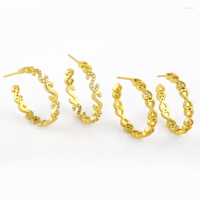 Hoop Earrings FLOLA Gold Plated Link Chain For Women Heart S Letter Dangle Cubic Zirconia Jewelry Gifts Ersv61
Hoop Earrings FLOLA Gold Plated Link Chain For Women Heart S Letter Dangle Cubic Zirconia Jewelry Gifts Ersv61