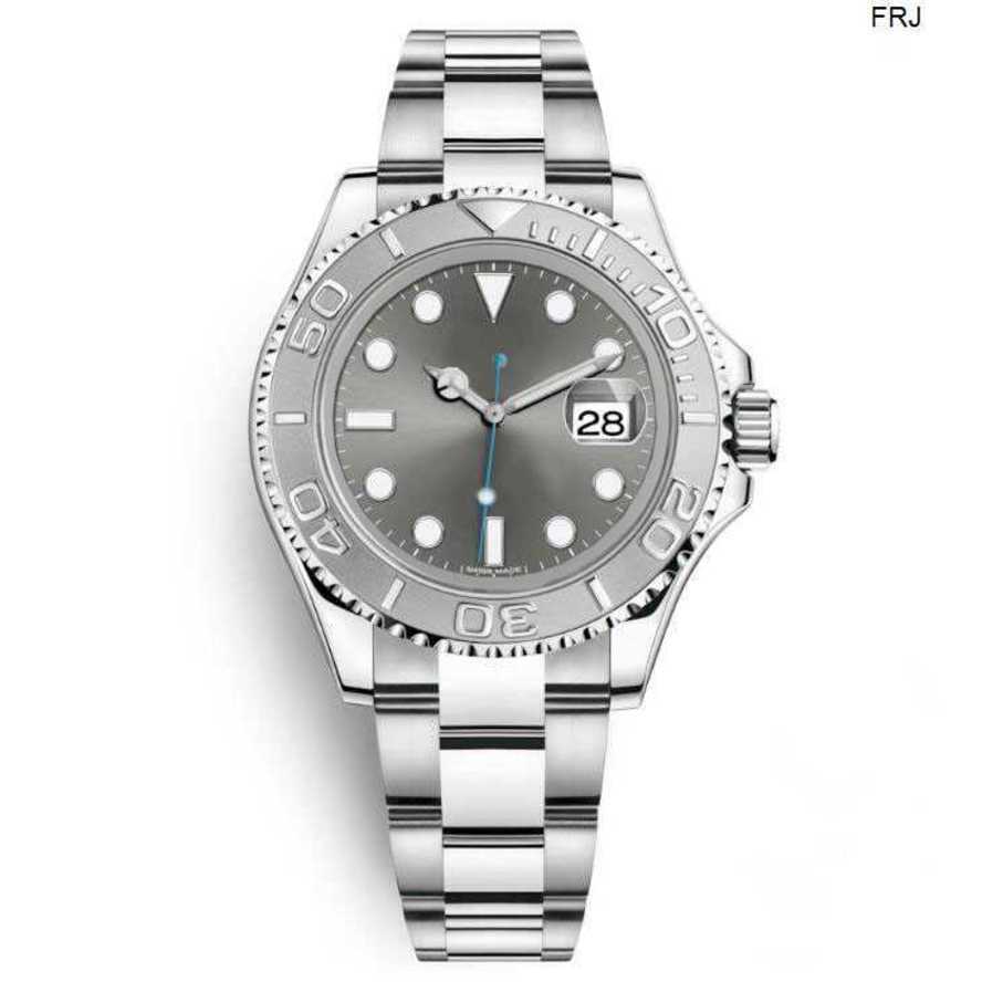 Designer Watches Rolax Mens Watch Mechanical Mens Watch Yacht Style 40mm Silver Dial Master Automatic Sapphire Glass Classic Model Folding Buckle Clasp Wrist Frj
Designer Watches Rolax Mens Watch Mechanical Mens Watch Yacht Style 40mm Silver Dial Master Automatic Sapphire Glass Classic Model Folding Buckle Clasp Wrist Frj