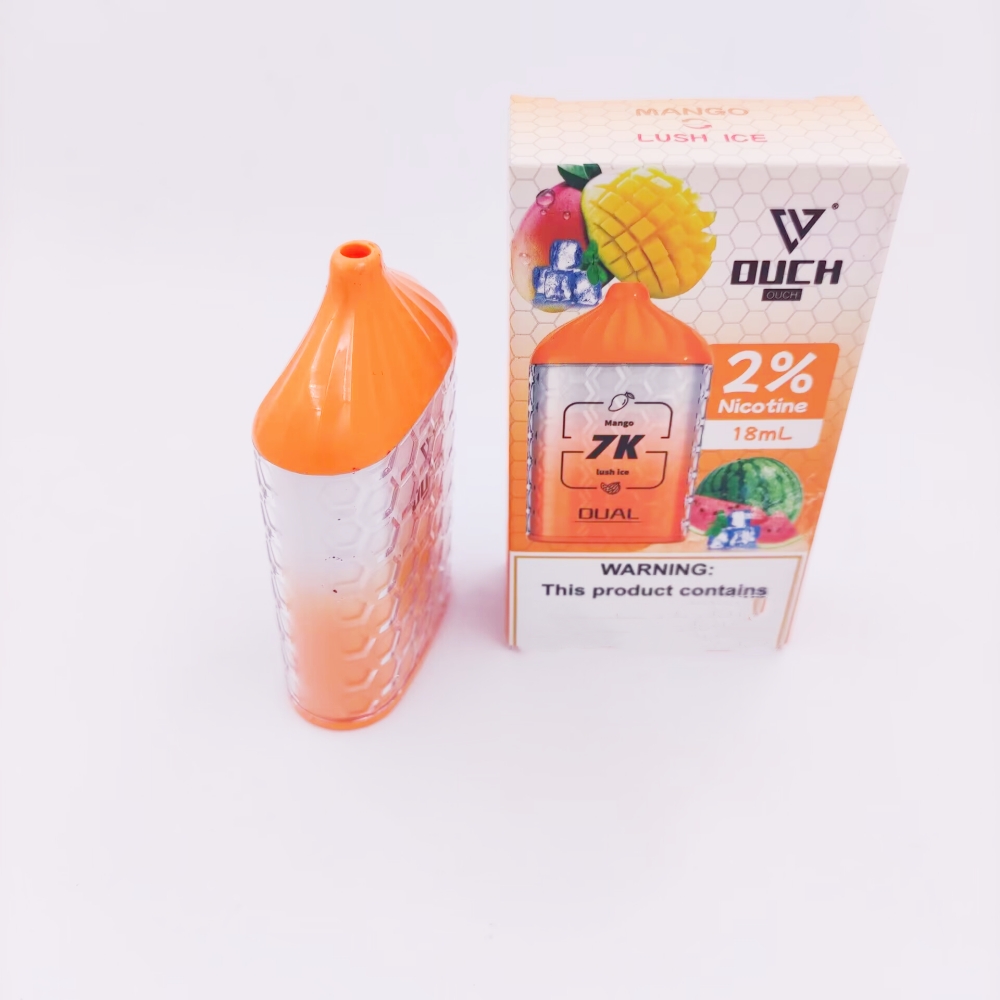 Disposable e Cigarettes Original OUCH double flavor 2 in 1 7000 puffs disposables vape box 7000puffs vapes puff 7k
Disposable e Cigarettes Original OUCH double flavor 2 in 1 7000 puffs disposables vape box 7000puffs vapes puff 7k