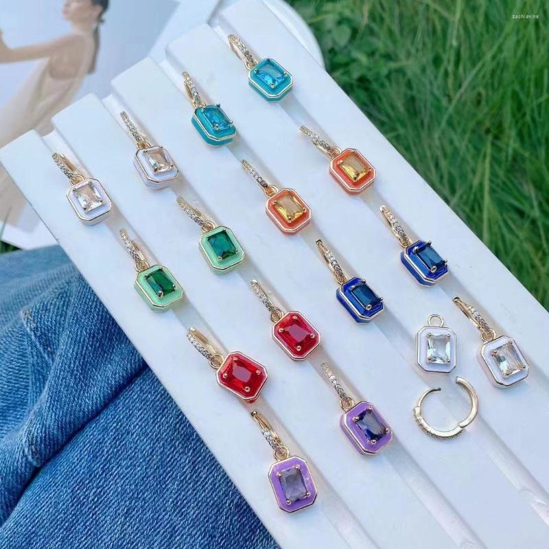 Hoop Earrings 5 Pairs Fashion Square Shape Zircon Enamel Gold Pendant For Women Colorful Hoops Jewelry Accessories
Hoop Earrings 5 Pairs Fashion Square Shape Zircon Enamel Gold Pendant For Women Colorful Hoops Jewelry Accessories