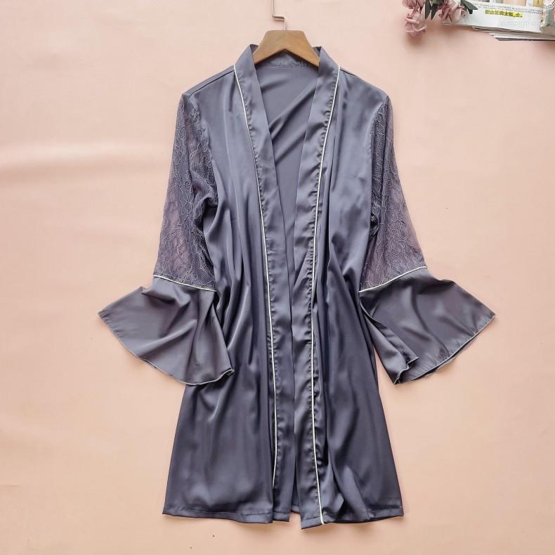 Women's Sleepwear Short Satin Nightgown Intimate Lingerie Sexy Home Clothing Bride Bridesmaid Wedding Robe Women Flare Sleeve Nightwear, Pink
Women's Sleepwear Short Satin Nightgown Intimate Lingerie Sexy Home Clothing Bride Bridesmaid Wedding Robe Women Flare Sleeve Nightwear, Pink