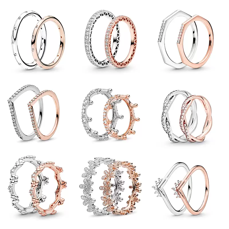 New Popular 925 Sterling Silver Plated Rings Sparkling Bow Knot Stackable Rings Cubic Zirconia Women Men Gifts Pandora Jewelry Specials
New Popular 925 Sterling Silver Plated Rings Sparkling Bow Knot Stackable Rings Cubic Zirconia Women Men Gifts Pandora Jewelry Specials
