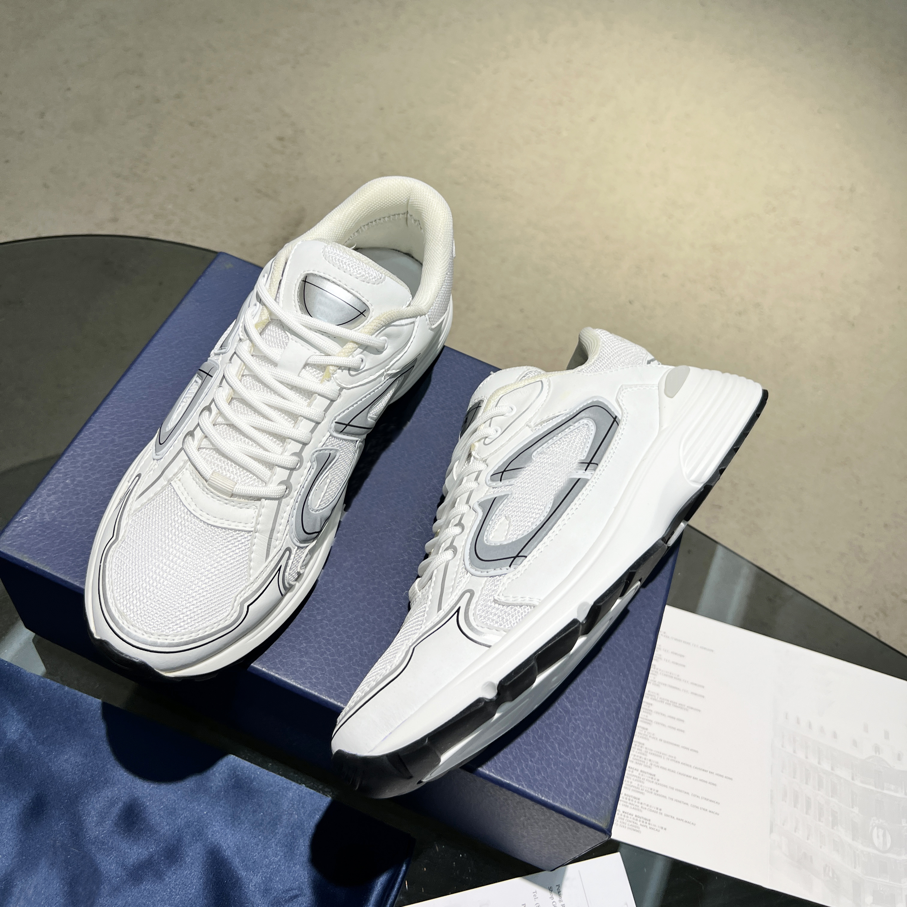 B30 Designer Sneakers Vintage Casual Shoes Men Women Trainers Oblique Technical Leather Reflective Sneaker Suede Fabric Mesh Shoe Pltform Shoes, 11
B30 Designer Sneakers Vintage Casual Shoes Men Women Trainers Oblique Technical Leather Reflective Sneaker Suede Fabric Mesh Shoe Pltform Shoes, 11