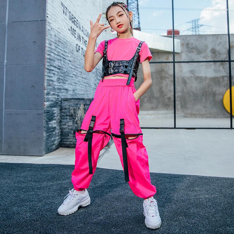 Stage Wear Girls Jazz Dance Costumes Rose Red Loose Hiphop Suit Children Street Kids Performance Outfits DN8735, Top vest
Stage Wear Girls Jazz Dance Costumes Rose Red Loose Hiphop Suit Children Street Kids Performance Outfits DN8735, Top vest