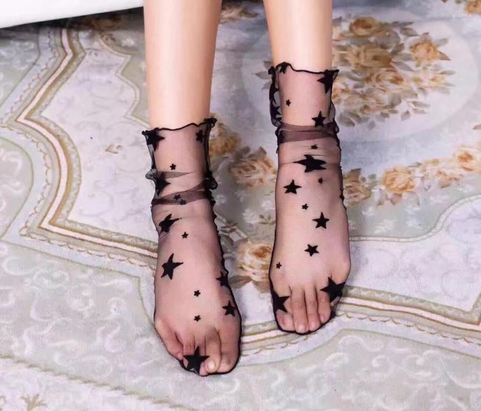 Women Socks 2023 Fashion Sexy Summer Star/Polka Dots/Snowflake Mesh Ankle Soft Elasticity Gauze Fishnet, Diamond
Women Socks 2023 Fashion Sexy Summer Star/Polka Dots/Snowflake Mesh Ankle Soft Elasticity Gauze Fishnet, Diamond