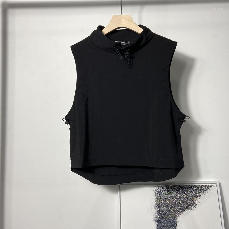 Men' Tank Tops 2023 Summer Men' Dark Wind Stand Collar Sleeveless Loose Vest Solid Color Simple Versatile Youth Wear, Black
Men' Tank Tops 2023 Summer Men' Dark Wind Stand Collar Sleeveless Loose Vest Solid Color Simple Versatile Youth Wear, Black