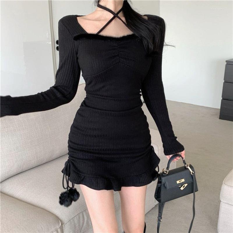 Casual Dresses 2023 Kawaii Sexy Dress Women Japanese Sweets Plush Patchwork Drawstring Slim Long Sleeve White Mini Skirt Party Fairycore, Black
Casual Dresses 2023 Kawaii Sexy Dress Women Japanese Sweets Plush Patchwork Drawstring Slim Long Sleeve White Mini Skirt Party Fairycore, Black