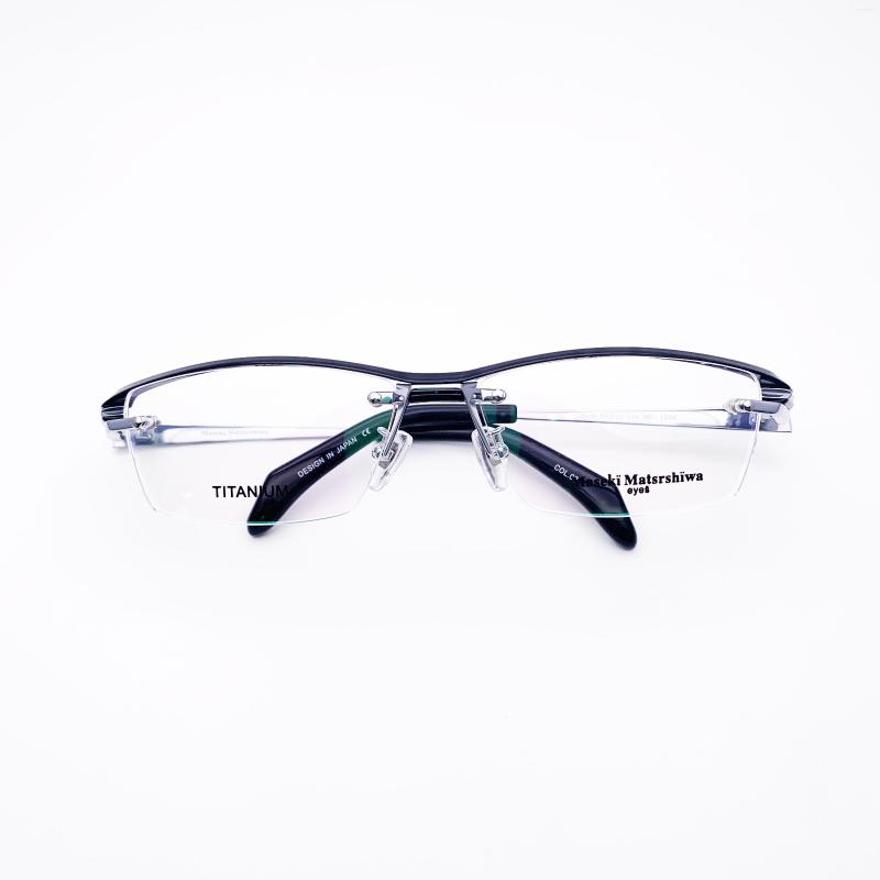 Sunglasses Frames Belight Optical Japan Design Big Size Sports Titanium Half Rimless Frame Men Prescription Semi Eyeglasses Retro Eyewear
Sunglasses Frames Belight Optical Japan Design Big Size Sports Titanium Half Rimless Frame Men Prescription Semi Eyeglasses Retro Eyewear