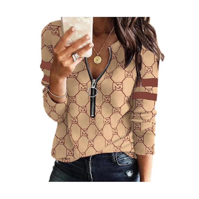 T Shirts SS new Fashionable Womens T-Shirt High-Quality Temperament All-Match Stand Collar Neck shirt Ice silk Small Shirt Was Thin Jac Fsxv, Brown
T Shirts SS new Fashionable Womens T-Shirt High-Quality Temperament All-Match Stand Collar Neck shirt Ice silk Small Shirt Was Thin Jac Fsxv, Brown