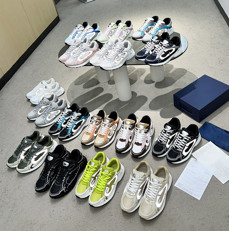 B30 Designer Sneakers Vintage Casual Shoes Men Women Trainers Oblique Technical Leather Reflective Sneaker Suede Fabric Mesh Shoe Platform Trainer, 14
B30 Designer Sneakers Vintage Casual Shoes Men Women Trainers Oblique Technical Leather Reflective Sneaker Suede Fabric Mesh Shoe Platform Trainer, 14
