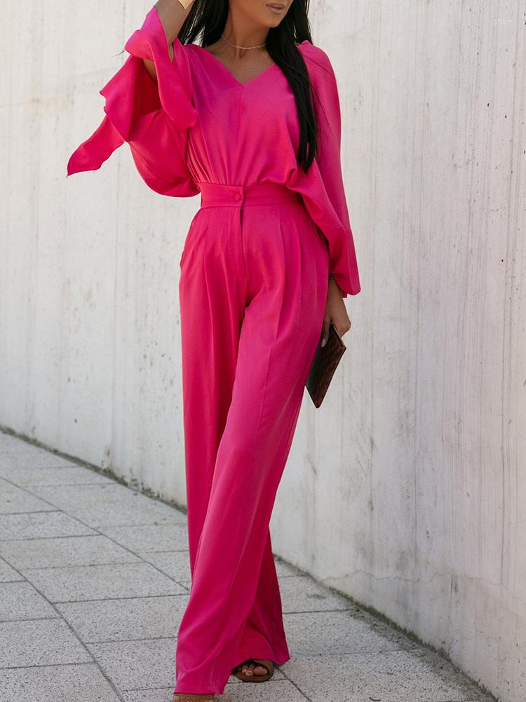 Women' Two Piece Pants Elegant Office Lady Matching Set Women V Neck High Waist Solid Outfits Spring Autumn Batwing Sleeve Button Pieces, 01 white
Women' Two Piece Pants Elegant Office Lady Matching Set Women V Neck High Waist Solid Outfits Spring Autumn Batwing Sleeve Button Pieces, 01 white