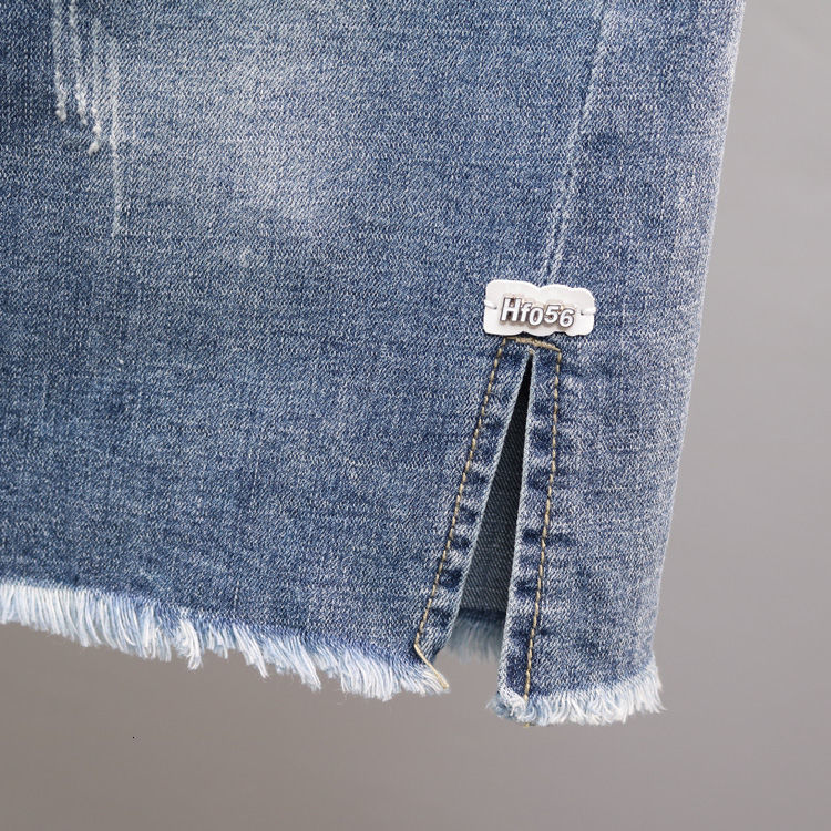 Skirts Denim Skirt Women's Summer Stretch Skirt Woman Skirts Mujer Faldas Saias Mulher 230313