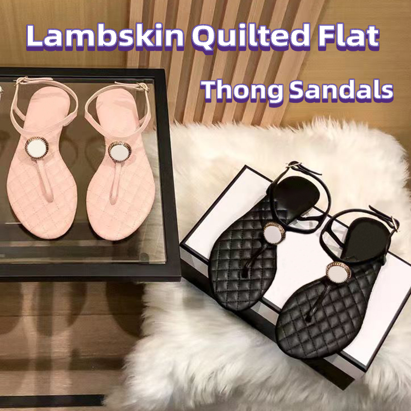 2023 Designer cnel women Sandals 22SS Lambskin Quilted Flat Thong white black pink luxury WomenS Outdoor Summer Flip Flops slippers EUR 34-40, 01 white
2023 Designer cnel women Sandals 22SS Lambskin Quilted Flat Thong white black pink luxury WomenS Outdoor Summer Flip Flops slippers EUR 34-40, 01 white