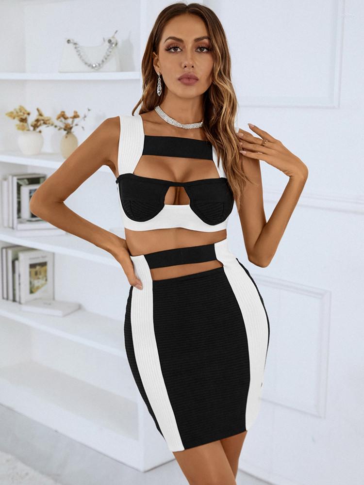 Work Dresses Women Summer Sexy Sleeveless Key Hole Hollow Out Patchwork Mini Bodycon Bandage Set 2023 Elegant Evening Club Party Outfits, Black
Work Dresses Women Summer Sexy Sleeveless Key Hole Hollow Out Patchwork Mini Bodycon Bandage Set 2023 Elegant Evening Club Party Outfits, Black